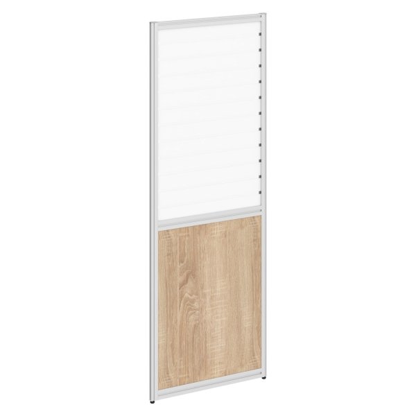 Перегородка комбинированная 1600 Rand RP160SG60 600x22x1600 (Дуб Сонома светлый)