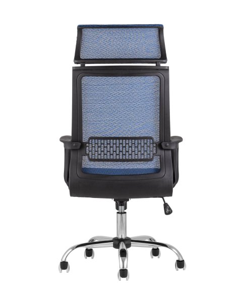 Кресло офисное TopChairs Style голубое (Компьютерное кресло Style голубой)