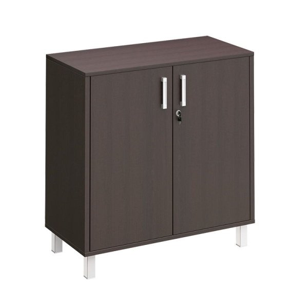 Шкаф для документов две глухие двери с замком Борн B 410-821-1 900x450x940 (Венге)