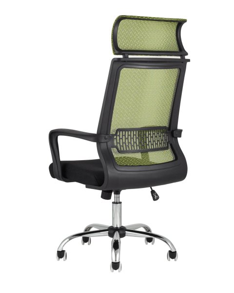 Кресло офисное TopChairs Style зеленое (Компьютерное кресло Style зеленый)