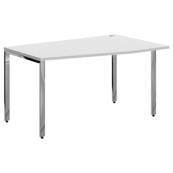 Стол письменный Xten Gloss XGCT 149.1 R 1400x950x750 (Белый)