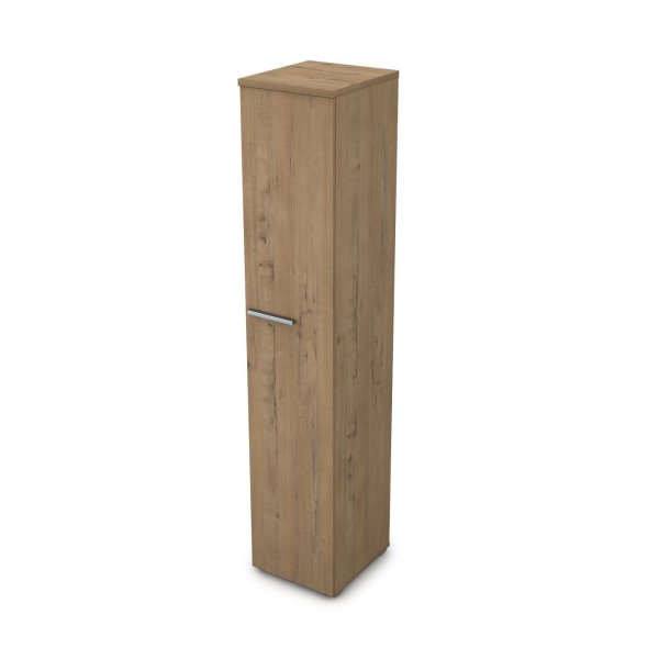 9П.005.1 Пенал высокий (400x450x2045) (Teakwood)