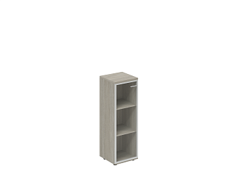 Шкаф средний со стеклом  Wing WN.802.OL.AL.L 400x400x1200