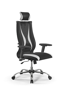 Кресло для руководителя Метта Sit 10 B2-170D - T+UMF(SY271)+Extra /Kb38/Wh09/D03P/H3mL-Pf-2D(M09.B21