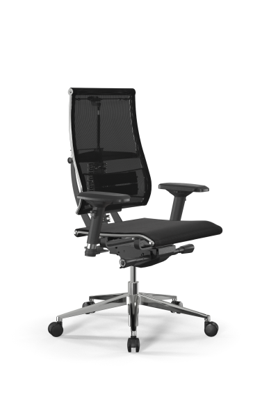 Кресло для руководителя Метта Y 4DF B2-5D - YM93 /Kc00/Nc00/D04P(M26.B32.G25.W03) (Черный)