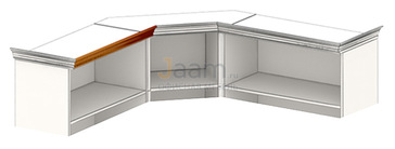 Кабинет руководителя Карниз ПК-ВР-КР97х8Л