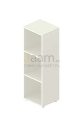 Мебель для персонала Стеллаж узкий низкий ДВП R-43