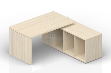 Кабинет руководителя Стол на сервисной тумбе правый NR180TSD