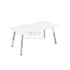 Мебель для персонала Стол рабочий прямолинейный металл глянец 10СРВ.084