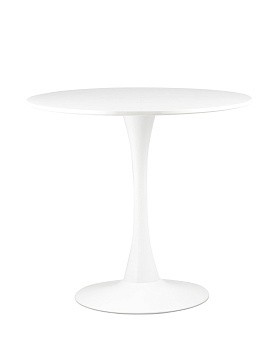 Стол Tulip D80 белый