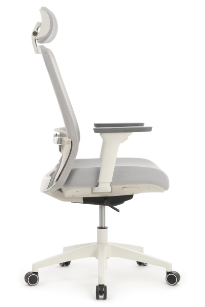 Офисное кресло Work W-218C WHITE Светло-серый