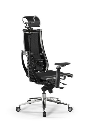 Кресло для руководителя Метта Y 4DT B2-15D - YM93+Infinity+carbon /Kc14/Nc09/D15P/H2cL-3D(M06.B35.G1 (Черный)