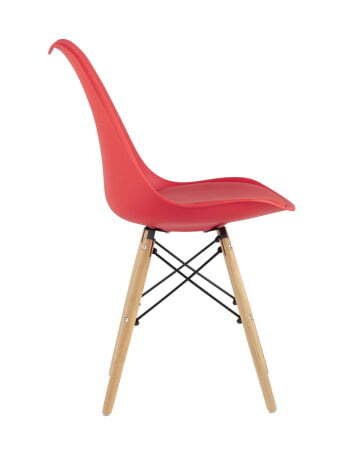 Стул Eames Soft красный (Стул Freames красный)