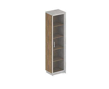 Шкаф (Комплект № 8 Wood&Stone СФ-534502 + СФ-535505 537x454x2083