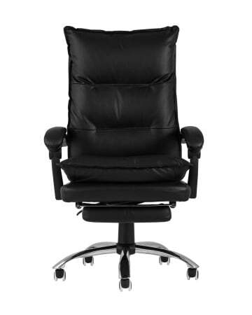 Кресло руководителя TopChairs Alpha черное (Компьютерное кресло Alpha черный)