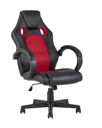Кресло игровое TopChairs Renegade красное (Геймерское кресло Renegade красный)