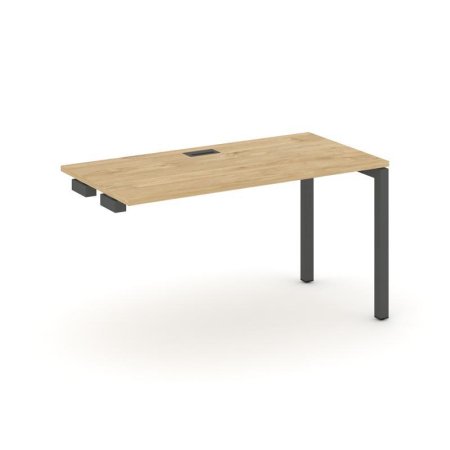 Стол-приставка к опорным элементам SN-5P.OPRS-022 (1180х800х750) (Тиквуд Светлый/Металл Антрацит)