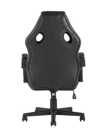 Кресло игровое TopChairs Renegade черное (Геймерское кресло Renegade черный)