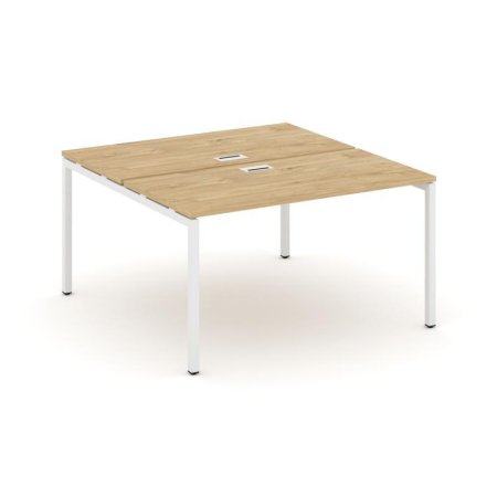 Рабочая станция 2-х сторонняя SN-4P.DRS-022 (1180х1632х750) (Тиквуд Светлый/Металл Белый)